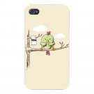 "Public Toilet" Bird Tree w/ Paper Roll - FITS iPhone 5 5s Plastic Snap On Case