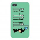 "Parking" Witch Broomstick Park Meters - FITS iPhone 5 5s Plastic Snap On Case