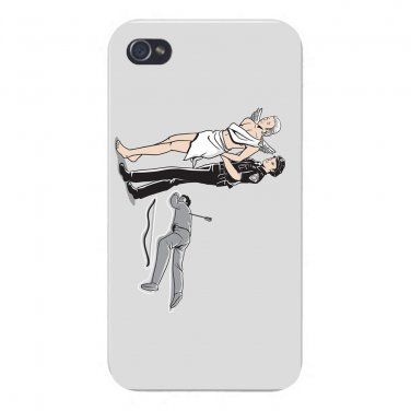 "Murder Cupid" Bow & Arrow Death Funny - FITS iPhone 5 5s Plastic Snap On Case