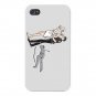 "Murder Cupid" Bow & Arrow Death Funny - FITS iPhone 5 5s Plastic Snap On Case