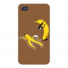 "Murder" Banana Peel Homicide Crime - FITS iPhone 5 5s Plastic Snap On Case