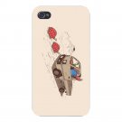 "Just Like Video Game" Plumber Parody - FITS iPhone 4 4s Plastic Snap On Case