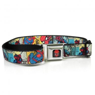 Spiderman Comic Auto Seatbelt Buckle Strap Belt for Kids