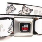 The Big Bang Theory Seatbelt Belt - Soft Kitty PURR, PURR, PURR