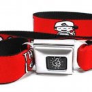 Mac Miller Seatbelt Belt - THUMBS UP! Orange/White