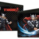 Marvel Comics Bi-Fold Wallet - Thor Action Pose Swinging Hammer w/Lightning Bolt
