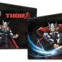 Marvel Comics Bi-Fold Wallet - Thor Action Pose Swinging Hammer w/Lightning Bolt
