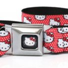 Hello Kitty Red Bow Seatbelt Belt