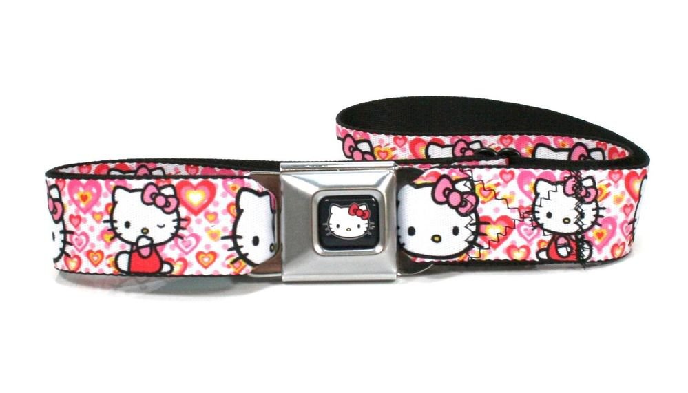 Hello Kitty Seatbelt Belt - Hello Kitty Valentine's Day