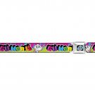 Gumball Seatbelt Belt - Gumball Outline Dancing w/ Rainbow Letters