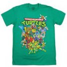 Teenage Mutant Ninja Turtles Seatbelt Belt - Donnie, Raph, Mikey, & Leo Smiling