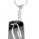 Cute Arctic Penguin Bird Standing - Metal Ring Key Chain Keychain