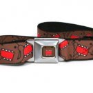 Domo Salute Stacked - Seatbelt Belt