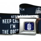 Doctor Who Keep Calm I'm The Doctor Seatbelt Belt