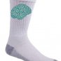 "Zombie Need Brain" Hungry For Brains Funny Cartoon Artwork - Crew Socks Pair