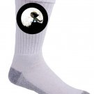 "Howling Wolf" Comic Super Hero Parody w/ Claw Mutation - Crew Socks Pair