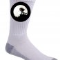 "Howling Wolf" Comic Super Hero Parody w/ Claw Mutation - Crew Socks Pair