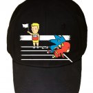 "Surrender" Super Hero Comic & Video Game Parody Race - Black Adjustable Cap Hat