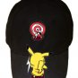 "Practice Time" Pocket Monster Electric Bolts Parody - Black Adjustable Cap Hat