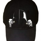"Polishing" Space Movie Villain Helmet Scrub Parody - Black Adjustable Cap Hat