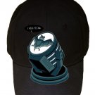 "I Hate My Job" Super Hero Comic Bat Spotlight Parody - Black Adjustable Cap Hat