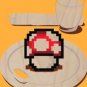 "Nutritious Breakfast" Video Game Parody - Plywood Wood Print Poster Wall Art