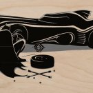 "Behind The Action Scene" Hero Comic Parody - Plywood Wood Print Poster Wall Art