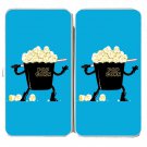"Pop Corn Kingdom" Space Movie Parody Villain - Womens Taiga Hinge Wallet Clutch