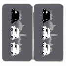 "On The Road" Space Movie Parody Motorcade - Womens Taiga Hinge Wallet Clutch