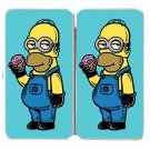 "Simpion" Cartoon Movie & Show Parody Donut - Womens Taiga Hinge Wallet Clutch