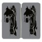 "Behind The Action Scene" Comic Hero Parody - Womens Taiga Hinge Wallet Clutch