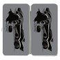 "Behind The Action Scene" Comic Hero Parody - Womens Taiga Hinge Wallet Clutch