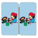 "Power Up" Video Game Italian Plumber Parody - Womens Taiga Hinge Wallet Clutch