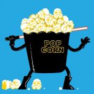 "Pop Corn Kingdom" Space Movie Villain Parody - Rectangle Refrigerator Magnet