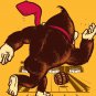 "Training Field" Gorilla Bowl Video Game Parody - Rectangle Refrigerator Magnet