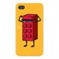 "Six Pack" Children's Toy Block Flexing - FITS iPhone 5 5s Plastic Snap On Case