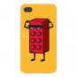 "Six Pack" Children's Toy Block Flexing - FITS iPhone 5 5s Plastic Snap On Case