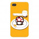 "Nutritious Breakfast" Video Game Parody - FITS iPhone 4 4s Plastic Snap On Case