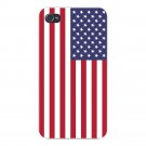 The United States of America USA Flag - FITS iPhone 5 5s Plastic Snap On Case