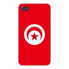 Tunisia World Country National Flag - FITS iPhone 5 5s Plastic Snap On Case