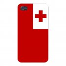 Tonga World Country National Flag - FITS iPhone 5 5s Plastic Snap On Case