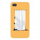 "Behind The War" Fun Space Movie Parody - FITS iPhone 4 4s Plastic Snap On Case