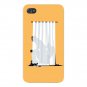 "Behind The War" Fun Space Movie Parody - FITS iPhone 4 4s Plastic Snap On Case
