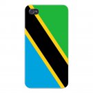 Tanzania World Country National Flag - FITS iPhone 5 5s Plastic Snap On Case