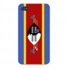 Swaziland World Country National Flag - FITS iPhone 5 5s Plastic Snap On Case