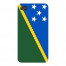 Solomon Islands World Country Flag - FITS iPhone 5 5s Plastic Snap On Case