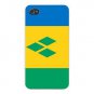 Saint Vincent & the Grenadines Flag - FITS iPhone 5 5s Plastic Snap On Case