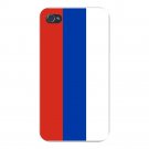Russia World Country National Flag - FITS iPhone 5 5s Plastic Snap On Case