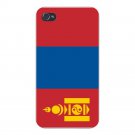 Mongolia World Country National Flag - FITS iPhone 5 5s Plastic Snap On Case