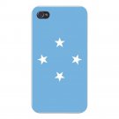 Micronesia World Country National Flag - FITS iPhone 5 5s Plastic Snap On Case